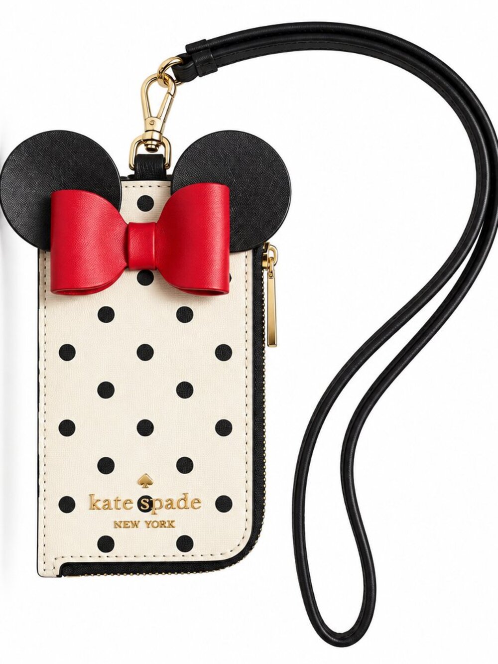 Kate Spade Minnie Mouse Lanyard ID Holder